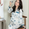 Bộ pijama tay dài quần dài H599