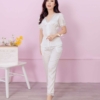 Bộ pijama N353 tay cộc quần dài