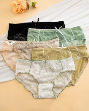 Quần lót ren nơ trơn sexy Q378