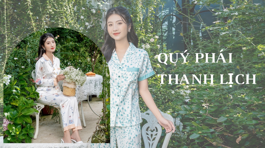 Đồ ngủ nữ quý phái thanh lịch