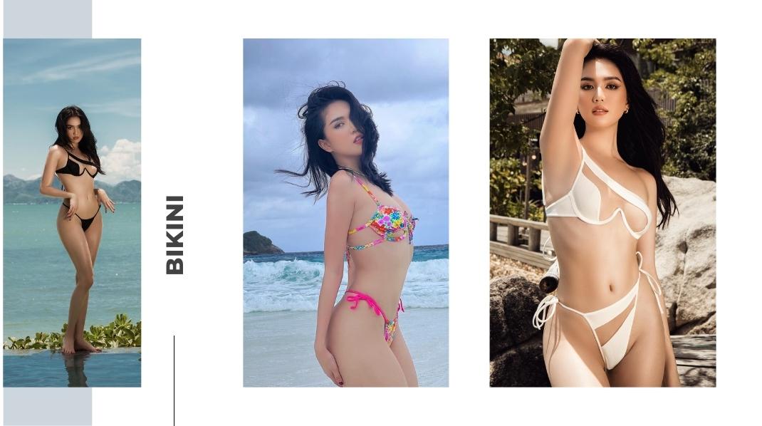 Nóng mắt với gu thời trang bikini của nữ hoàng nội y ngọc Trinh
