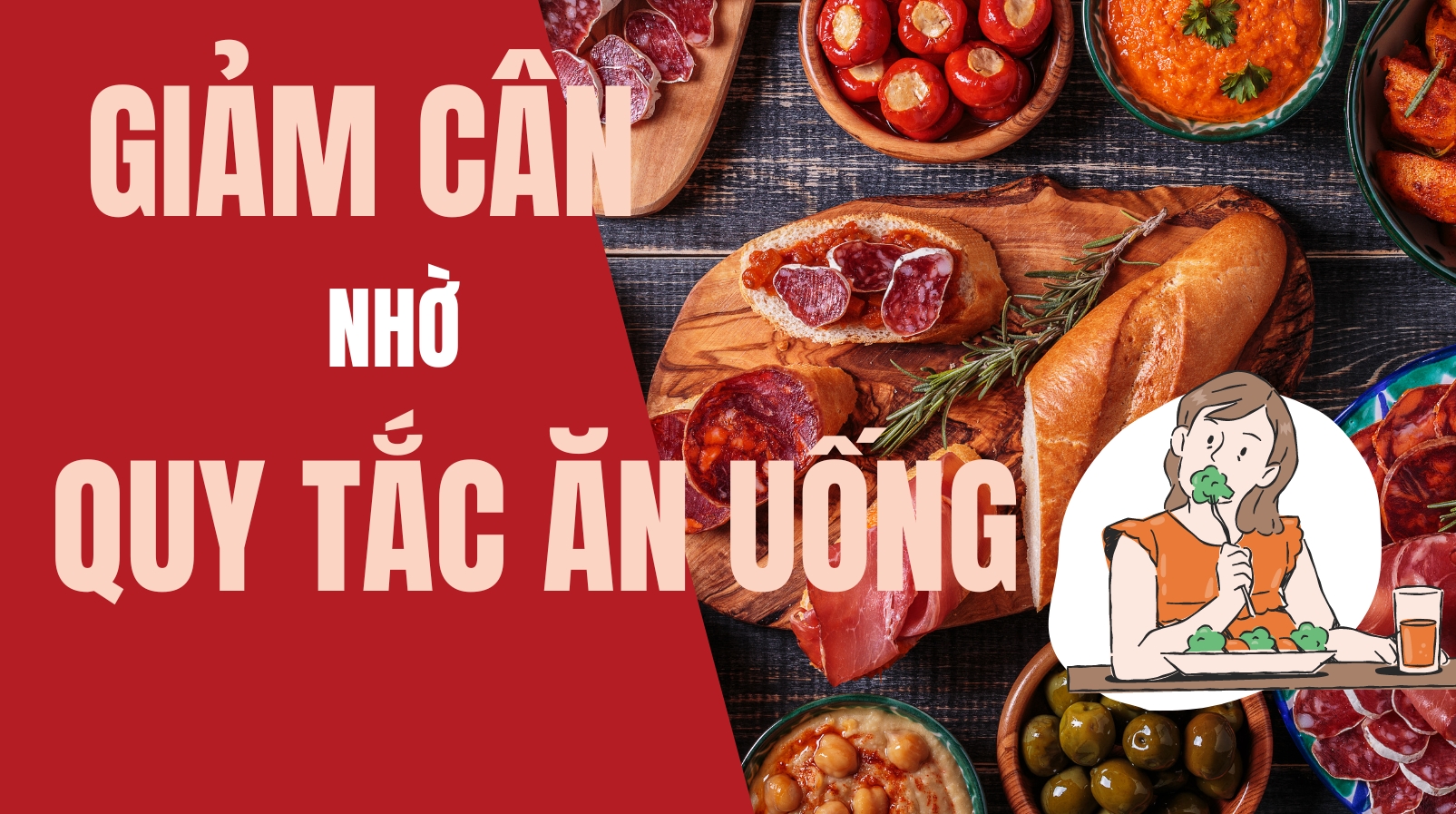 quy tắc ăn uống giảm cân hiệu quả