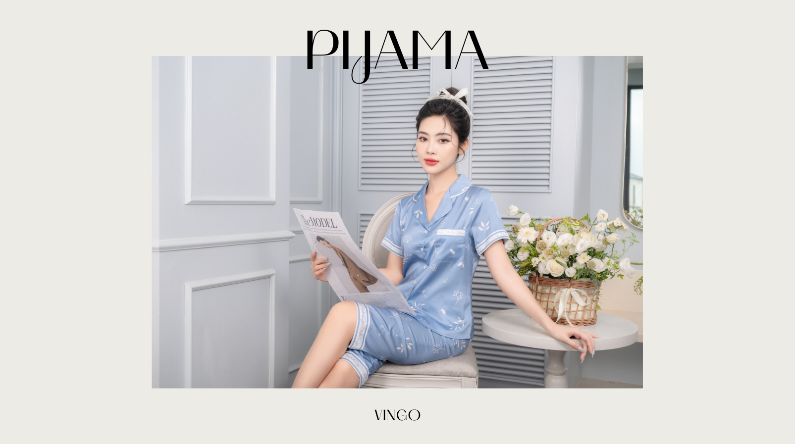 Tạm biệt nắng hè chỉ với set pijama mặc nhà